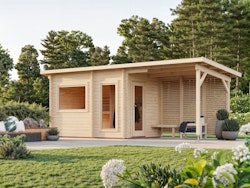 Palmako Saunahaus Sanna 6,8 + 5,9 m²