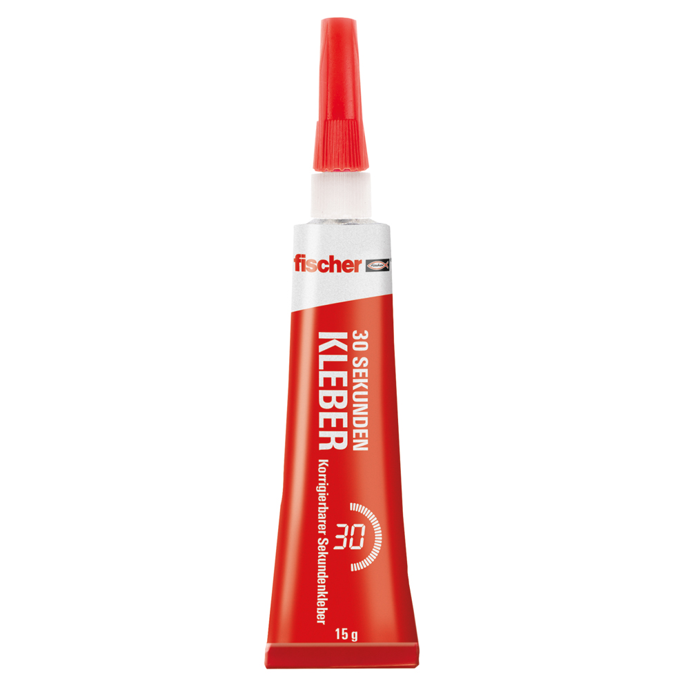 FISCHER Sekundenkleber 30 Sekunden 15 g