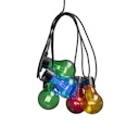 Vorschaubild Konstsmide Ganzjahresbeleuchtung  LED Biergartenkette bunt 160 warmweiße Dioden