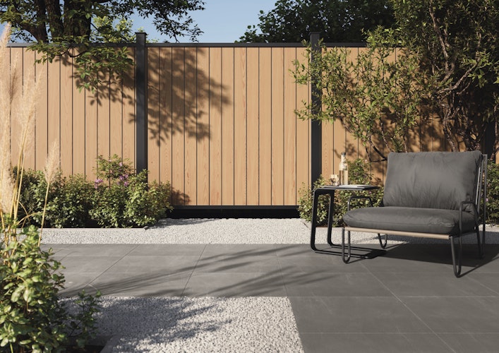 OSMO ALU-Fence Verto Grundelement 1800 x 1800 mm