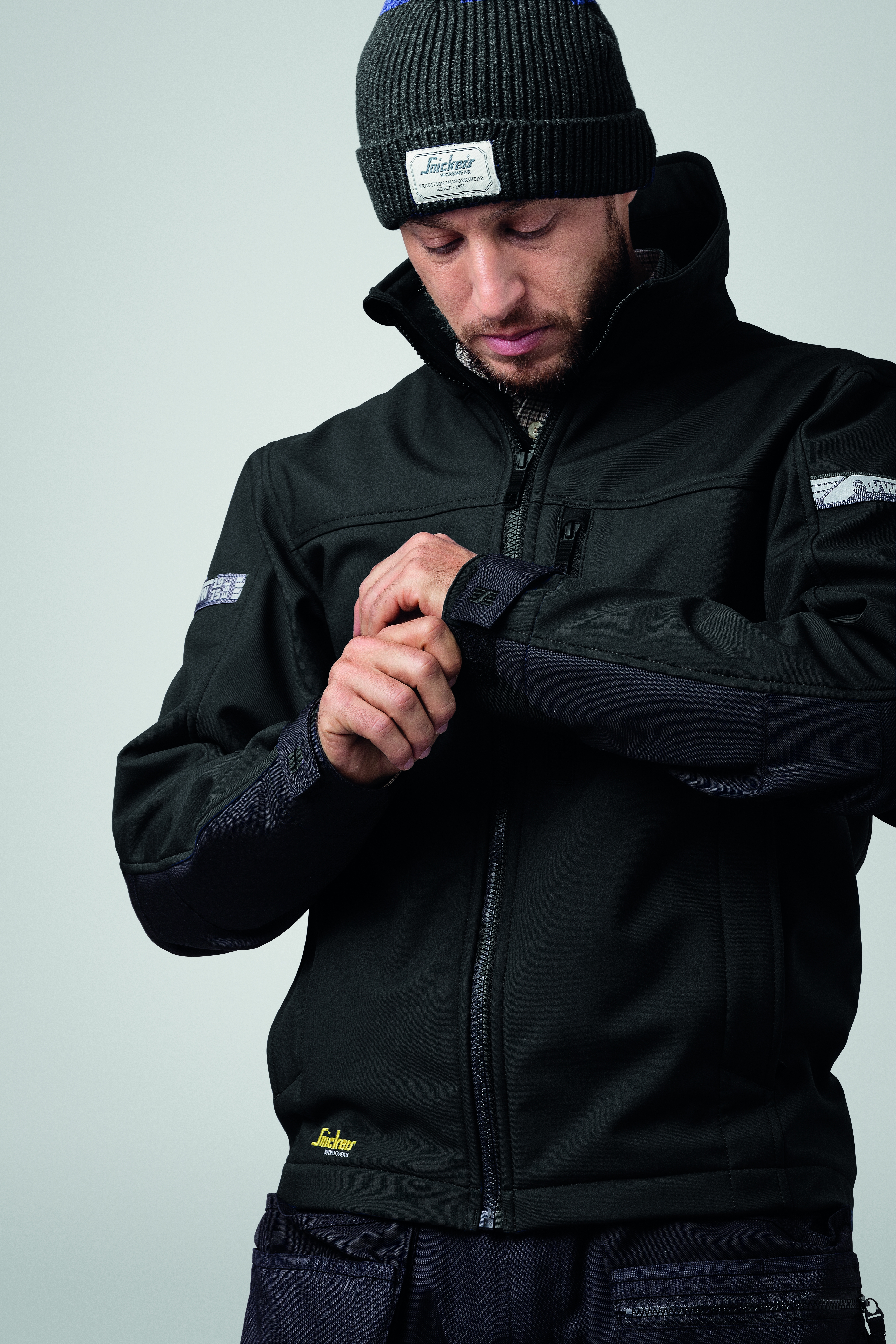 Snickers Workwear 1200 AllroundWork Softshelljacke - navy-schwarz Gr. XXL