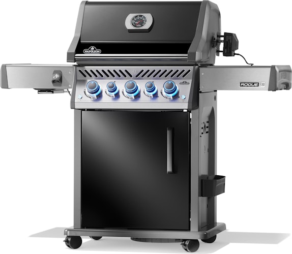 NAPOLEON Gasgrill Rogue PRO-S 425 mit Gußrosten, Schwarz, inkl. Drehspieß