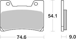 SBS Bremsbelag 645DCC Road Racing Classic Dual Carbon