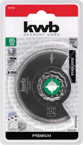 kwb SL Tauchs Bl halbr DIA85mm PRE 707518