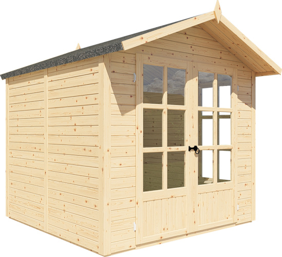 Bertilo Gartenhaus Melrose - 19 mm