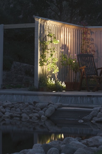 Konstsmide Bodeneinbaustrahler Halogen, 230V, rund (7606-000)