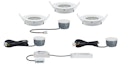 Vorschaubild Paulmann Einbauleuchte Smart Coin LED 3x2 W Set mit Farblichtsteuerung, Dimm- und Schwenkfunktion