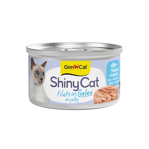 GimCat ShinyCat Jelly 70g-Dose Katzennassfutter
