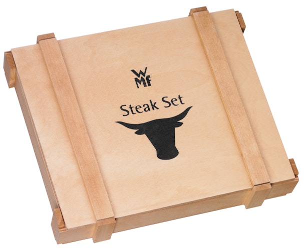 WMF Steakbesteck-Set 12-teilig in Holzkiste