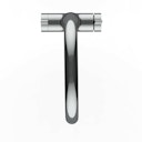 Vorschaubild NIEDERDRUCK 3 Wege Wasserhahn Küchenarmatur, FC, mit 360° schwenkbarem U-Auslauf, Verchromt