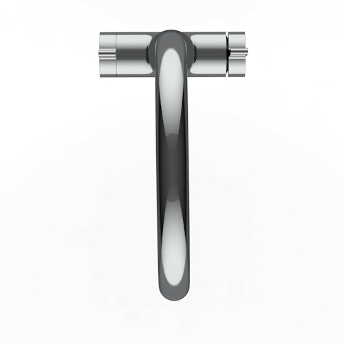 NIEDERDRUCK 3 Wege Wasserhahn Küchenarmatur, FC, mit 360° schwenkbarem U-Auslauf, Verchromt