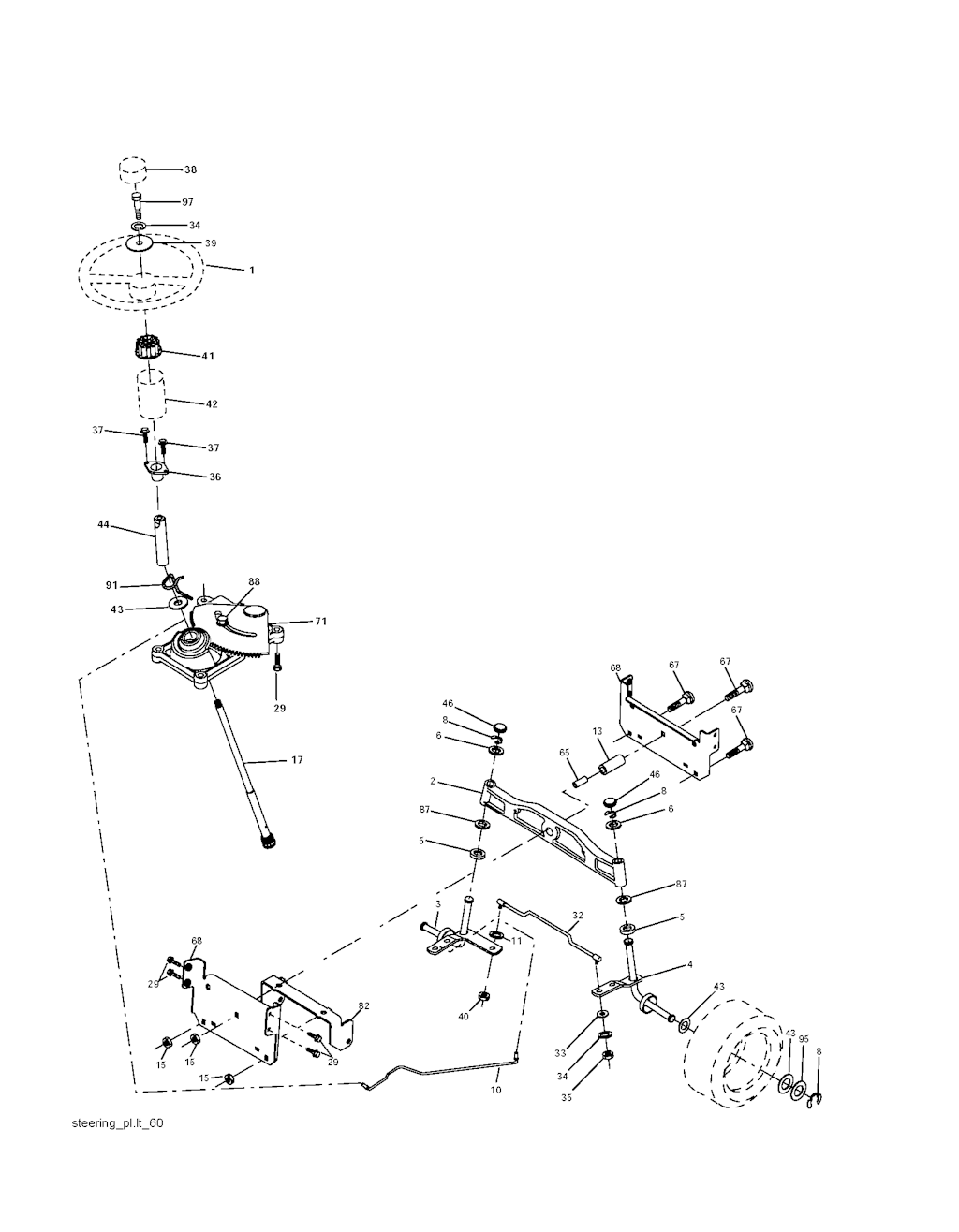 Explosionszeichnung Ersatzteile