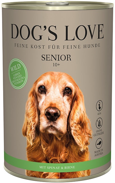 Dog's Love Senior 400g Dose HundenassfutterVorschaubild