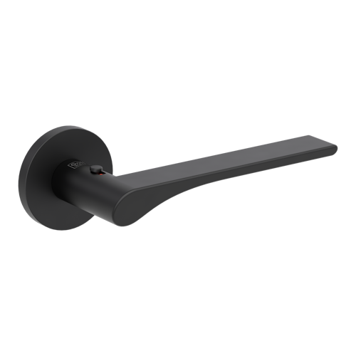 Griffwerk VAYA 261 LEAF LIGHT fast2fix Fast2Fix Rosetten rund smart2lock R Graphitschwarz