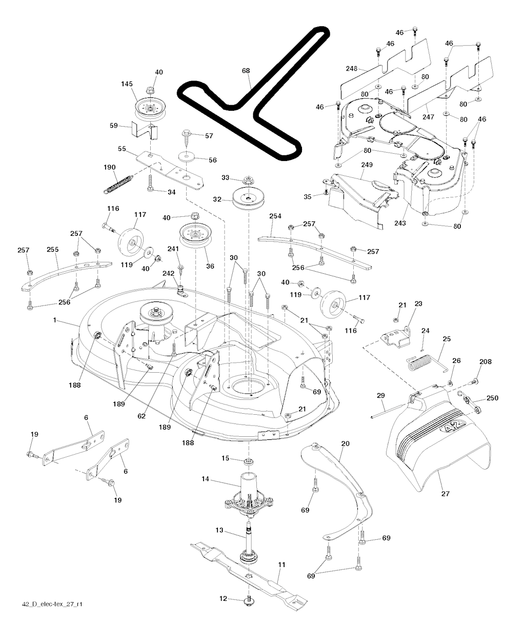 Explosionszeichnung Ersatzteile