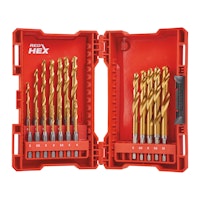 Milwaukee Metallbohrer SWave HSS-G TiN Set 19-tlg. 48894760