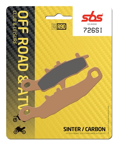 SBS Bremsbelag 726SI Offroad Sinter