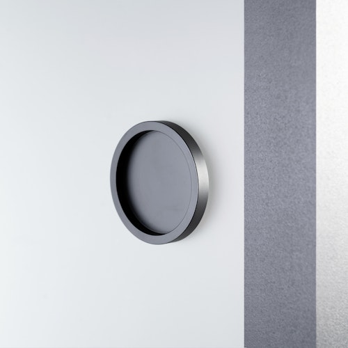 Flexo Griffmuschelpaar rund, Durchmesser 63 mm