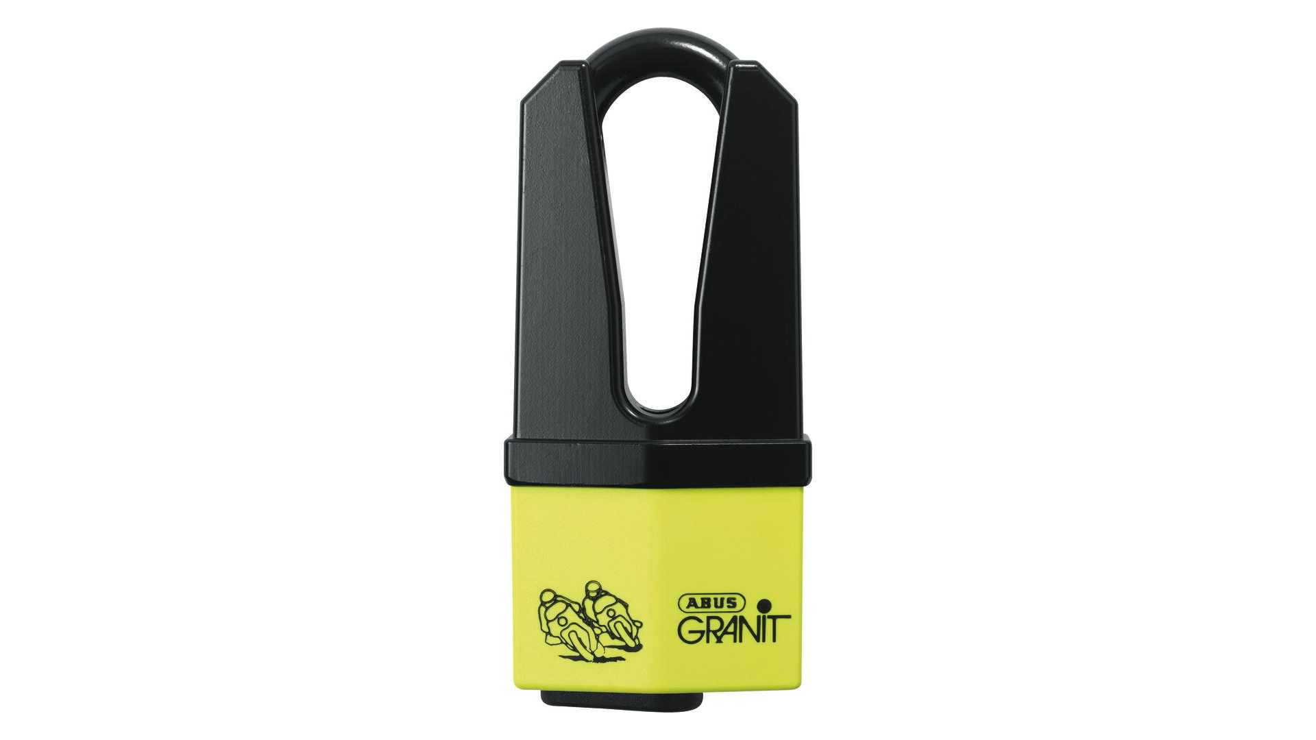 ABUS Bremsscheibenschloss GRANIT Quick 37/60 Gelb (Sonderanfertigung, Plus Code erforderlich)