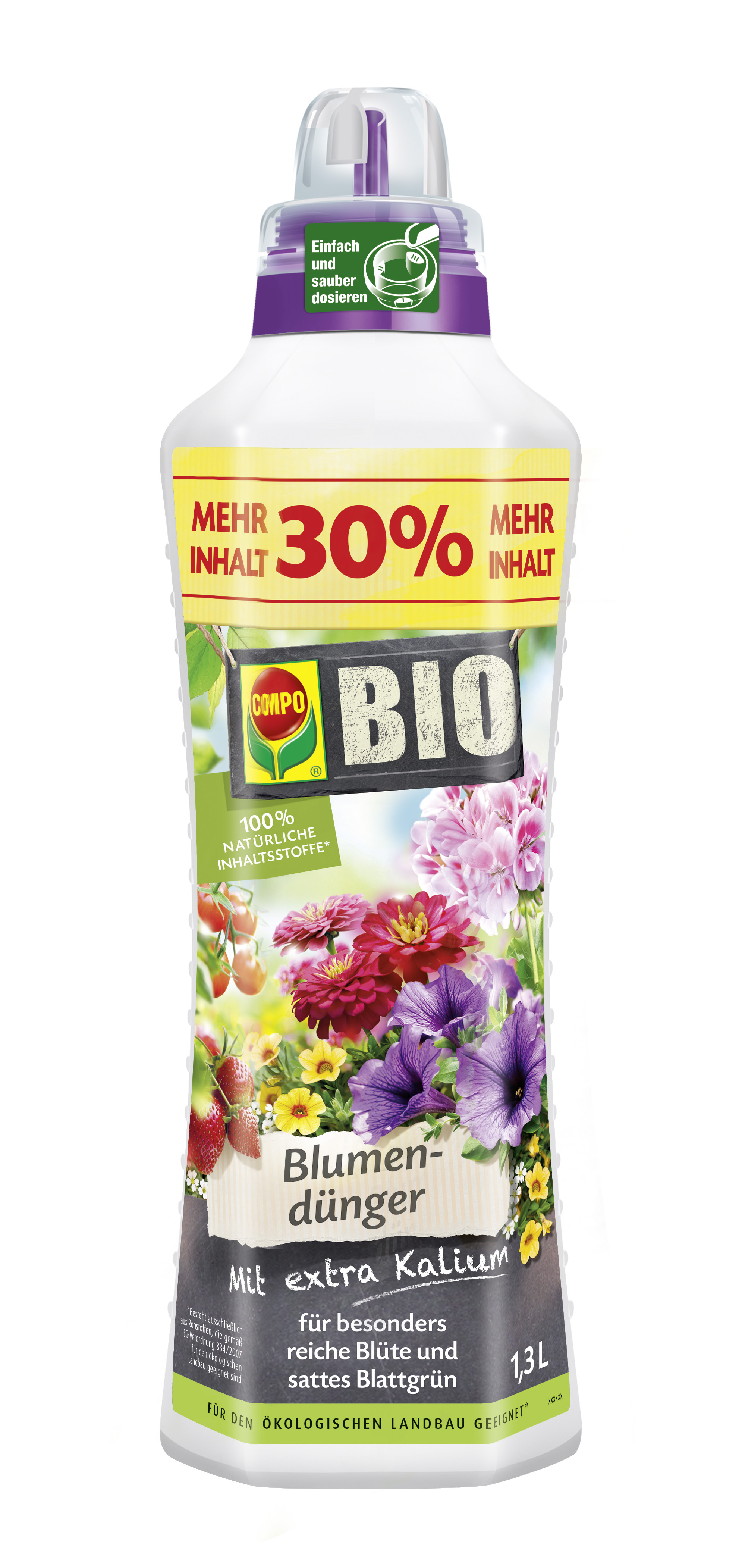 COMPO BIO Blumendünger 1,3 L
