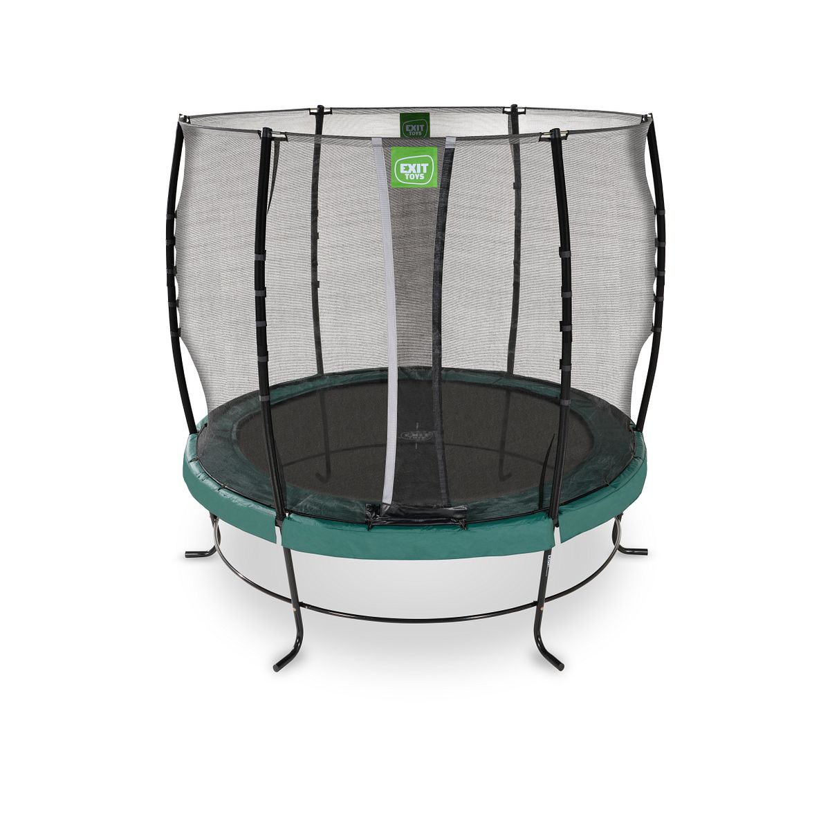 Exit Lotus Classic Trampolin mit Sicherheitsnetz Ø 253 cm grün