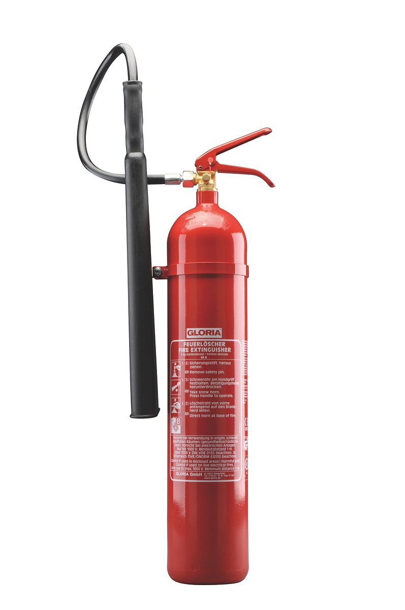 Gloria Feuerlöscher Co2 Schaumlöscher Löschmenge 5 Kg Brandklasse B - Image 3