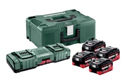 Metabo Basic-Set 4x LiHD 5.5Ah ASC 145 DUO + ML