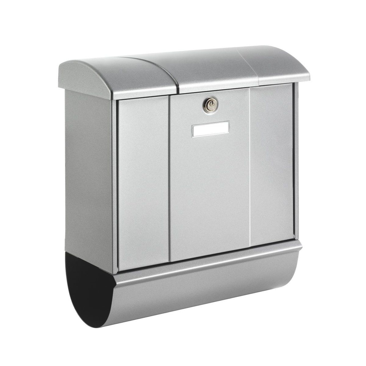Burg Wächter Briefkasten-Set Olymp Silber 91600 Si