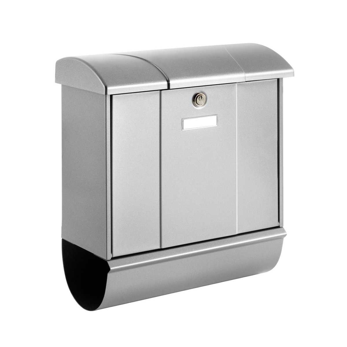 Burg Wächter Briefkasten-Set Olymp Silber 91600 Si