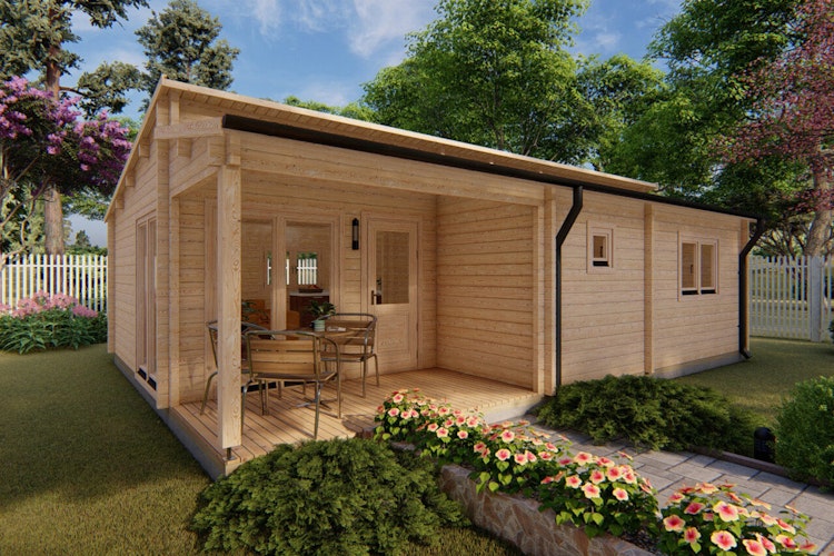 Wolff Finnhaus Ferienhaus Harstad 56 - 68 mm