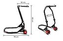 Vorschaubild BTR Motorrad Lenkkopfständer