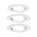 Vorschaubild Paulmann Einbauleuchte Nova Coin 3er LED 3x6,5W weiß rund