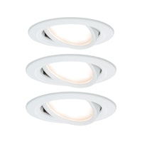 Paulmann Einbauleuchte Nova Coin 3er LED 3x6,5W weiß rund