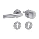 Vorschaubild Griffwerk Wechselgarnitur LORITA PROFESSIONAL K3 - Edelstahl matt