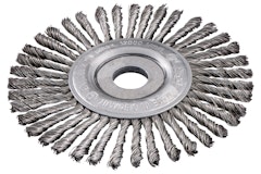 Metabo Rundbürste 150x0,5x6 /22,23 mmStahlgezopft Metabo Rundbürste 150x0,5x6 /22,23 mmStahlgezopftZubehörbild