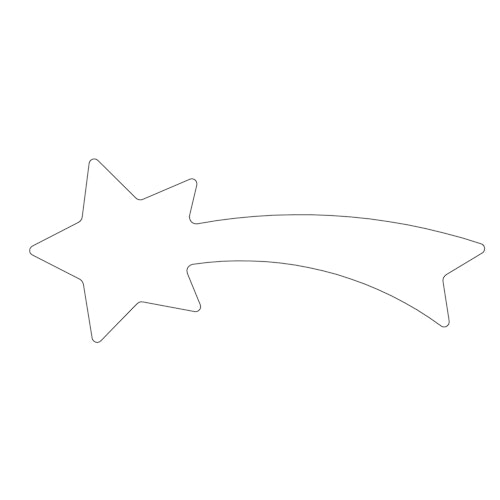 Kaiser Lebkuchen Ausstecher Komet, 12cm