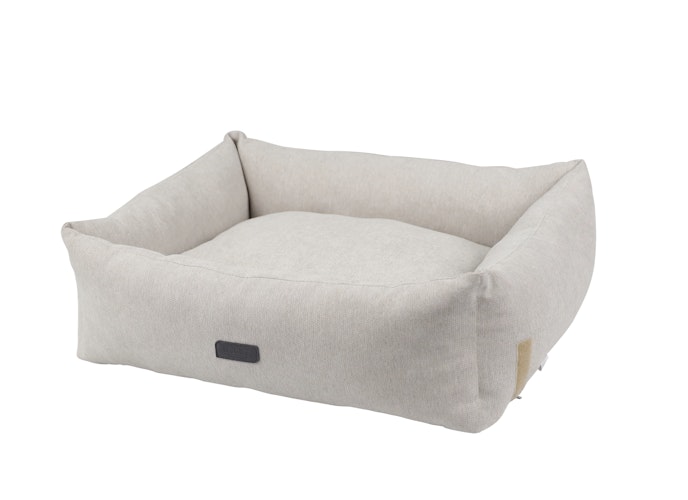 NOBBY Komfortbett mit Höhle "ILANA" beige; L x B x H: 60 x 50 x 16 cm