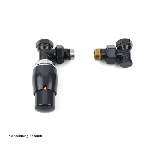 Ximax Thermostat-Set ELEGANT Durchgangsform anthrazit