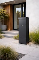 ALLUX Grundform Design Paket-Briefkasten 1100x345x280 mm