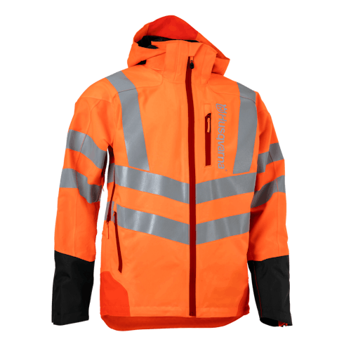 Husqvarna Regenjacke Tech. Vent High Viz L