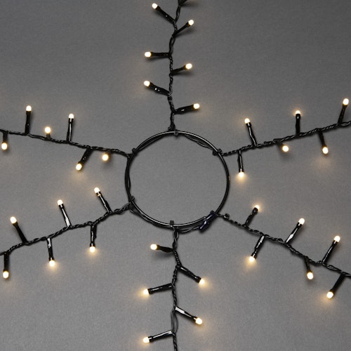Konstsmide Weihnachtsbeleuchtung  Micro LED Compactlights Baummantel Ring