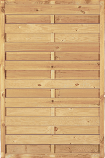 T&J Maxi Massivzaun 100 x 150 cm