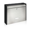 Burg Wächter Briefkasten Oxford 6877 Black+Steel