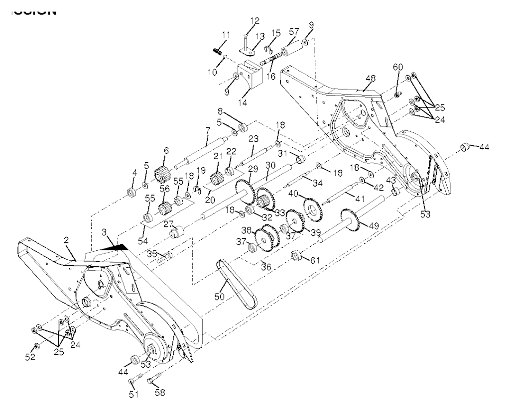 Explosionszeichnung Ersatzteile