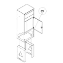 Vorschaubild ALLUX Montagefuß 8002 universal