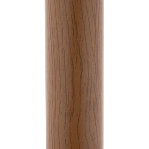 doppler Mittelmastschirm LIFE Woodstyle 305 Lift, Aluminium Holzoptik / 100 % Polyester 180 g/m² 