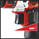 Vorschaubild Einhell Akku-Bohrschrauber TE-CD 12/1 X-Li (1x2,0Ah) 4513592