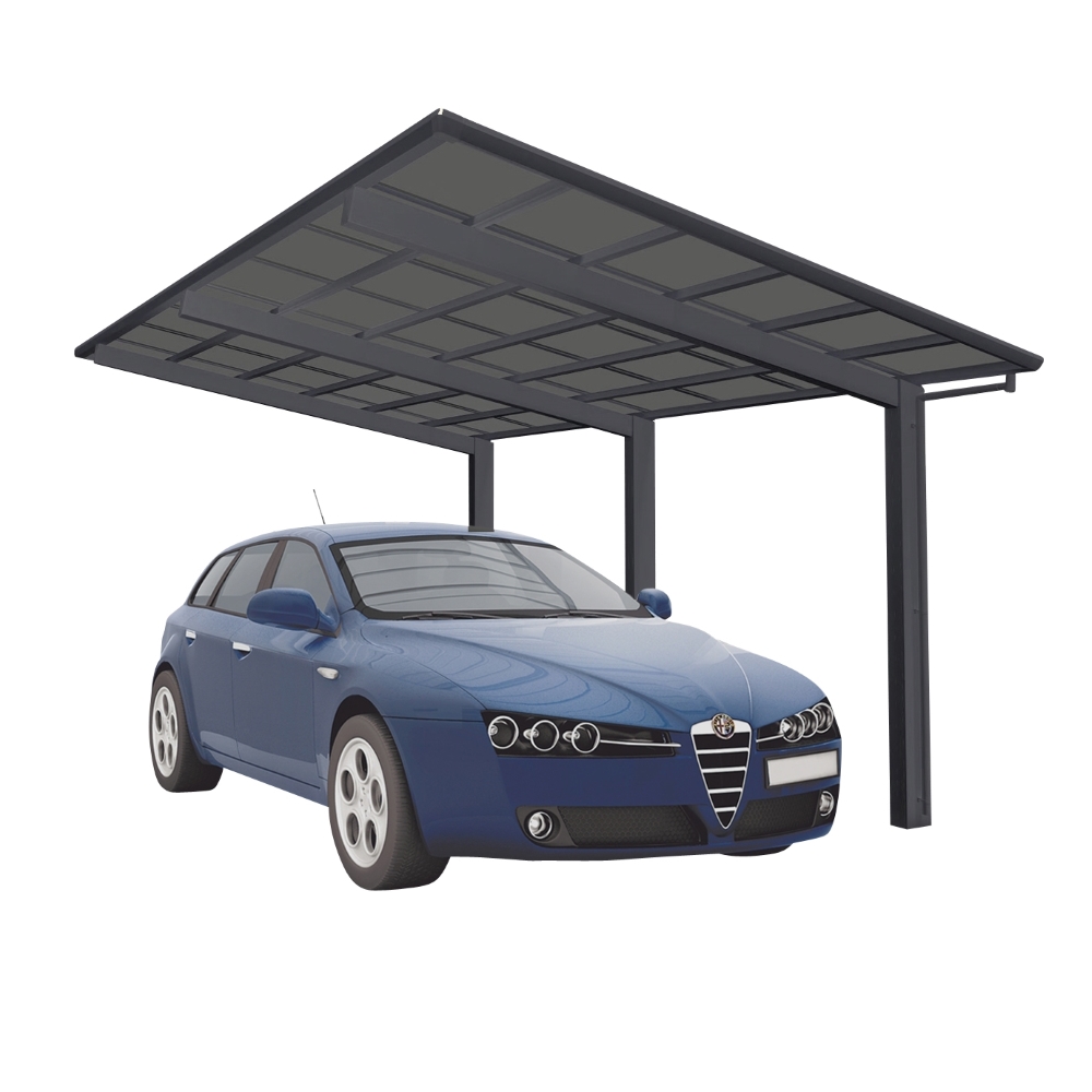 Ximax Carport Linea Typ 110 495,4 x 272,6 cm-schwarz