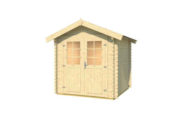 Weka Gartenhaus 209 - 28 mm