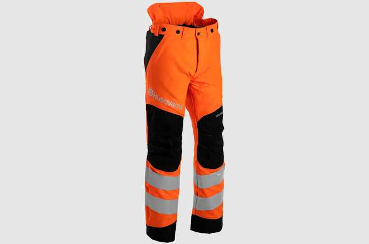 Husqvarna Schnittschutzhose Technical - High Viz - Klasse 1 20 m/s